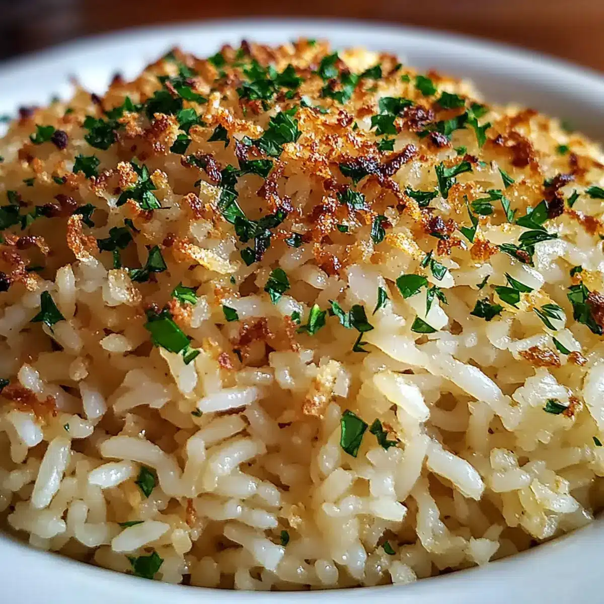 Garlic Parmesan Rice
