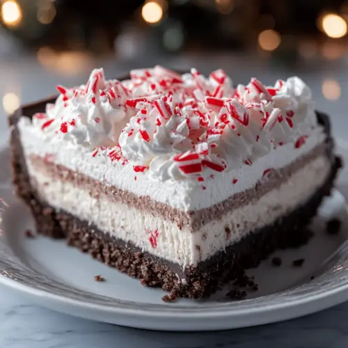 Peppermint Bark Cheesecake