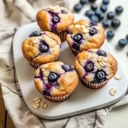 Cottage Cheese Blueberry Muffins