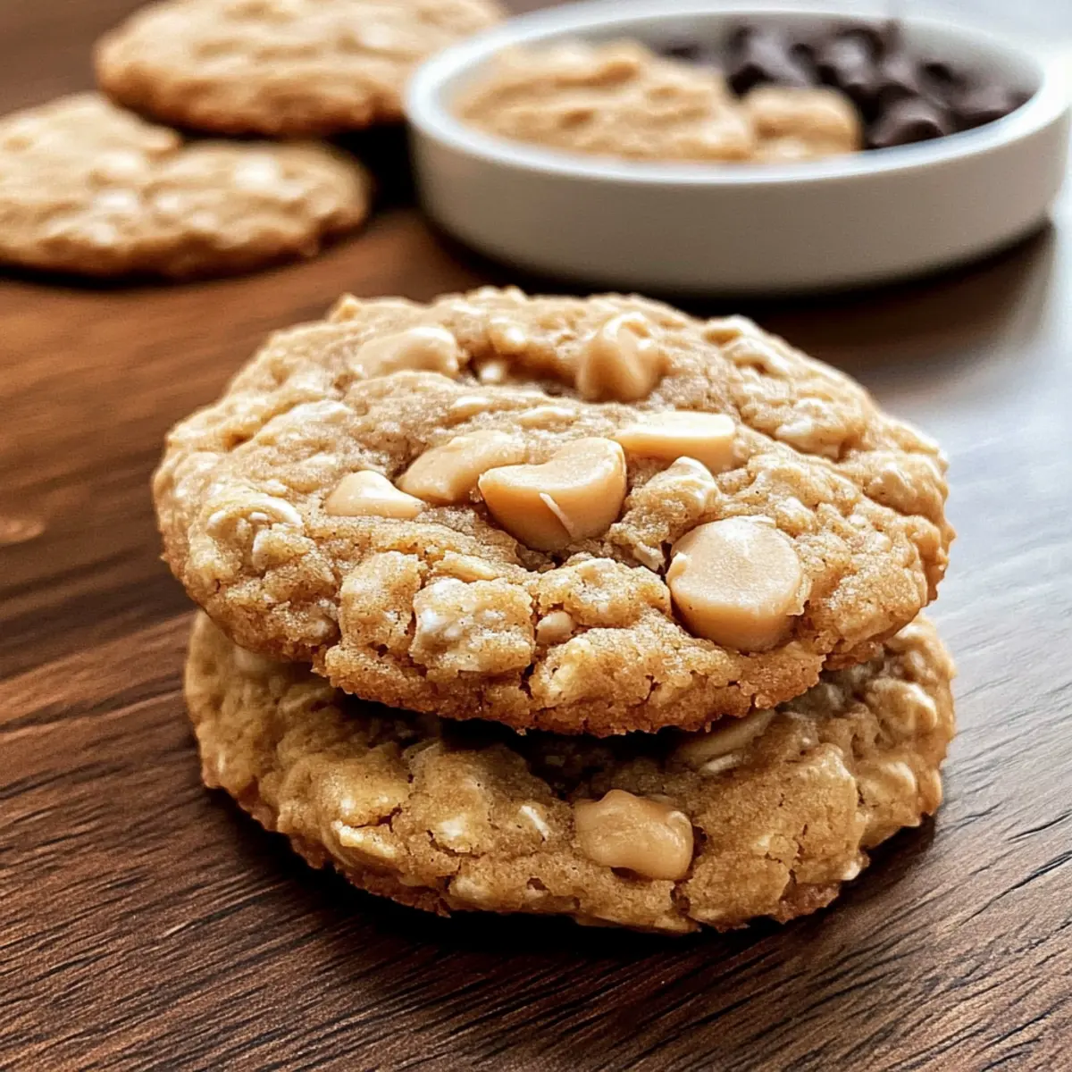 Malted Peanut Butter Oatmeal Cookies for Ultimate Chewy Bliss 4 Malted Peanut Butter Oatmeal Cookies