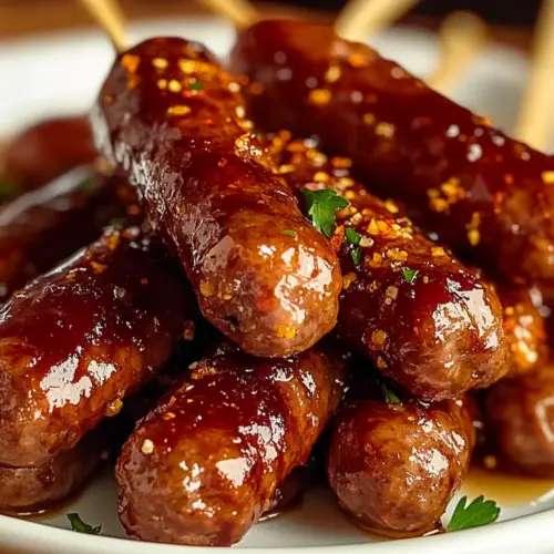 Hot Honey Garlic Lil Smokies