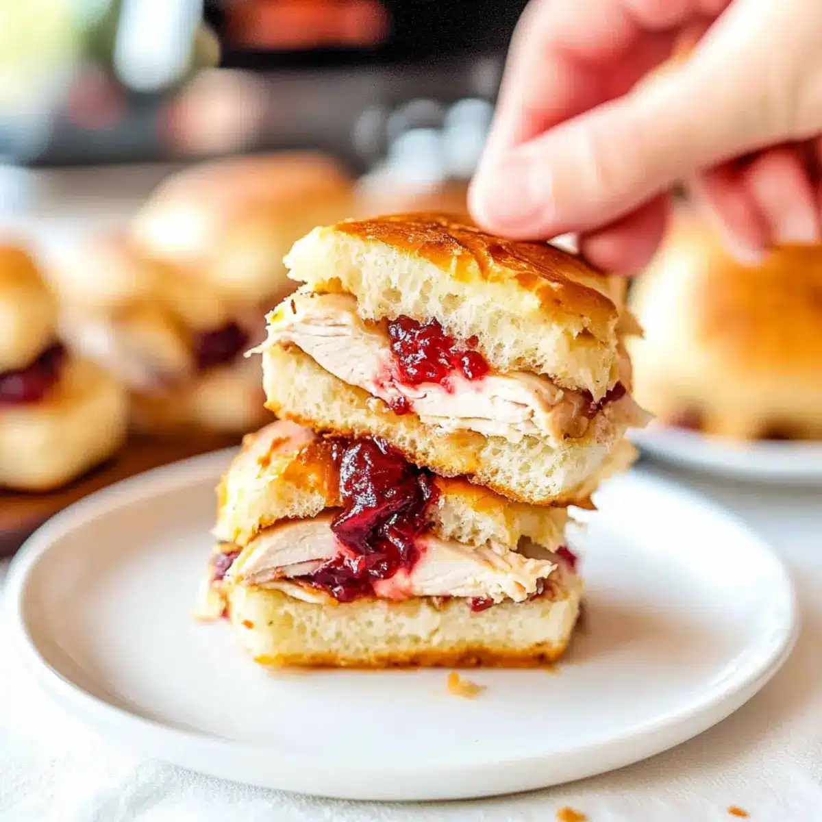 Savory Havarti Cranberry Turkey Sliders for Cozy Gatherings 4 Havarti Cranberry Turkey Sliders