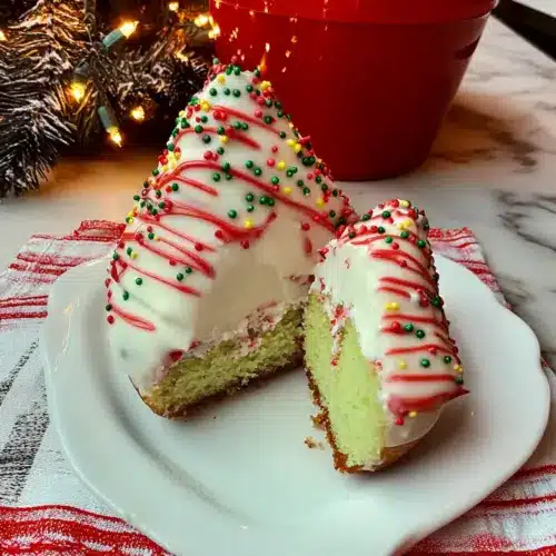 Christmas Tree Snack Cakes