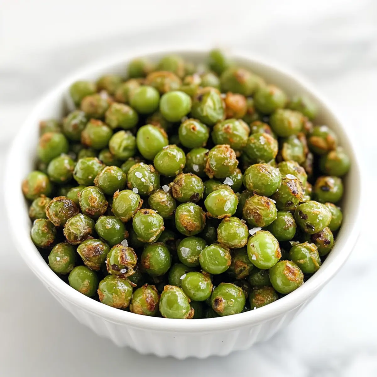 Crunchy Roasted Peas