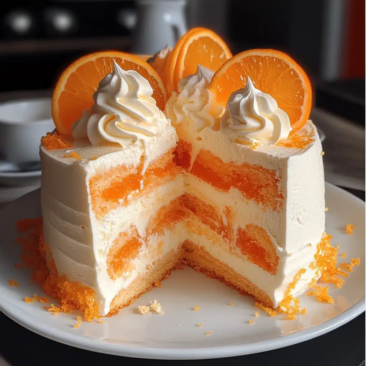 Easy No-Bake Orange Creamsicle Ice Cream Cake for Summer Joy 3 96ed5918 796d 4e64 ba38 e1e858e5ad1bbr kgo48v