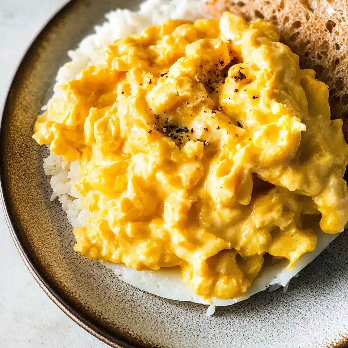 Quick & Creamy Miso Scrambled Eggs for a Savory Breakfast 4 Miso scrambled eggs