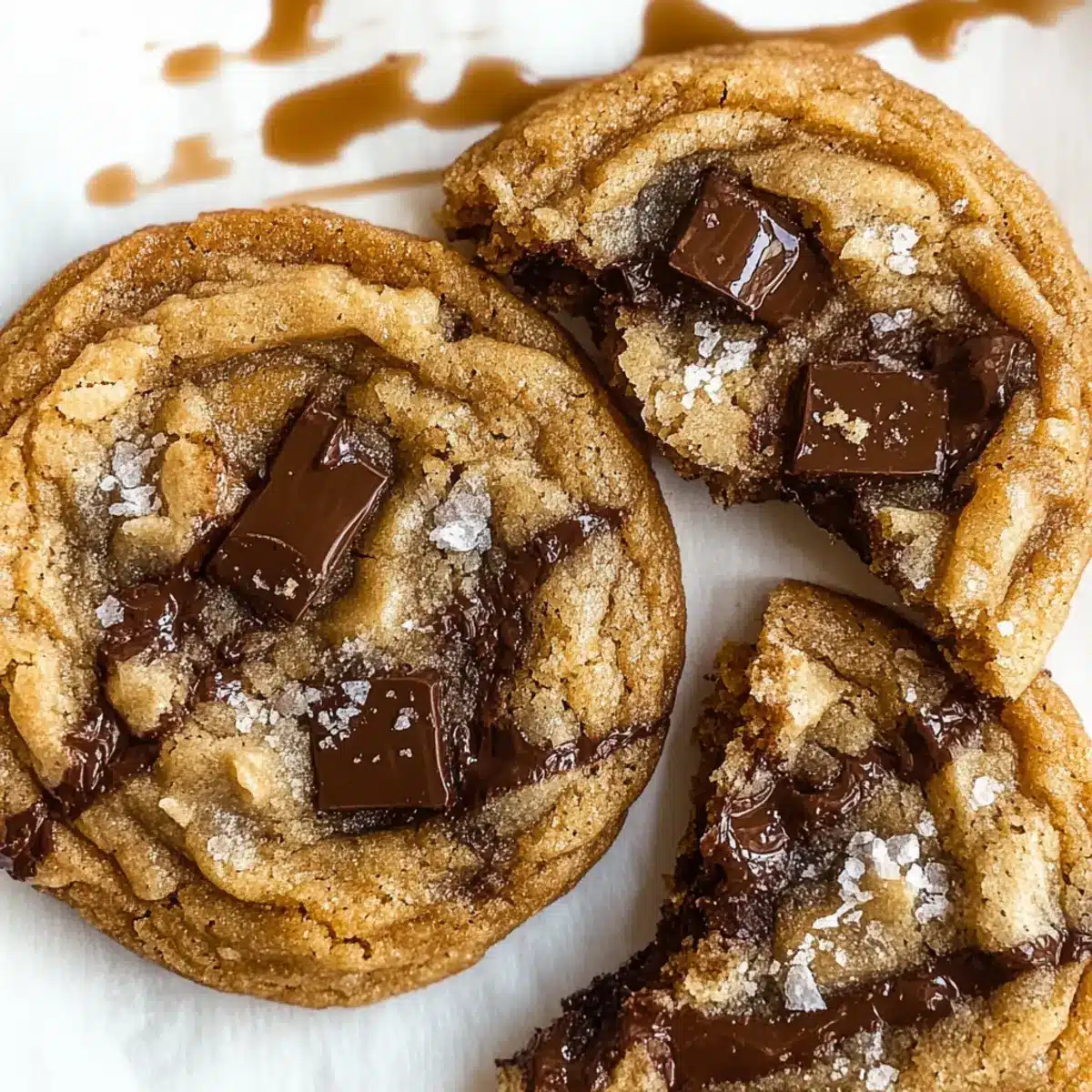 Browned Butter Toffee Chocolate Chip Cookies