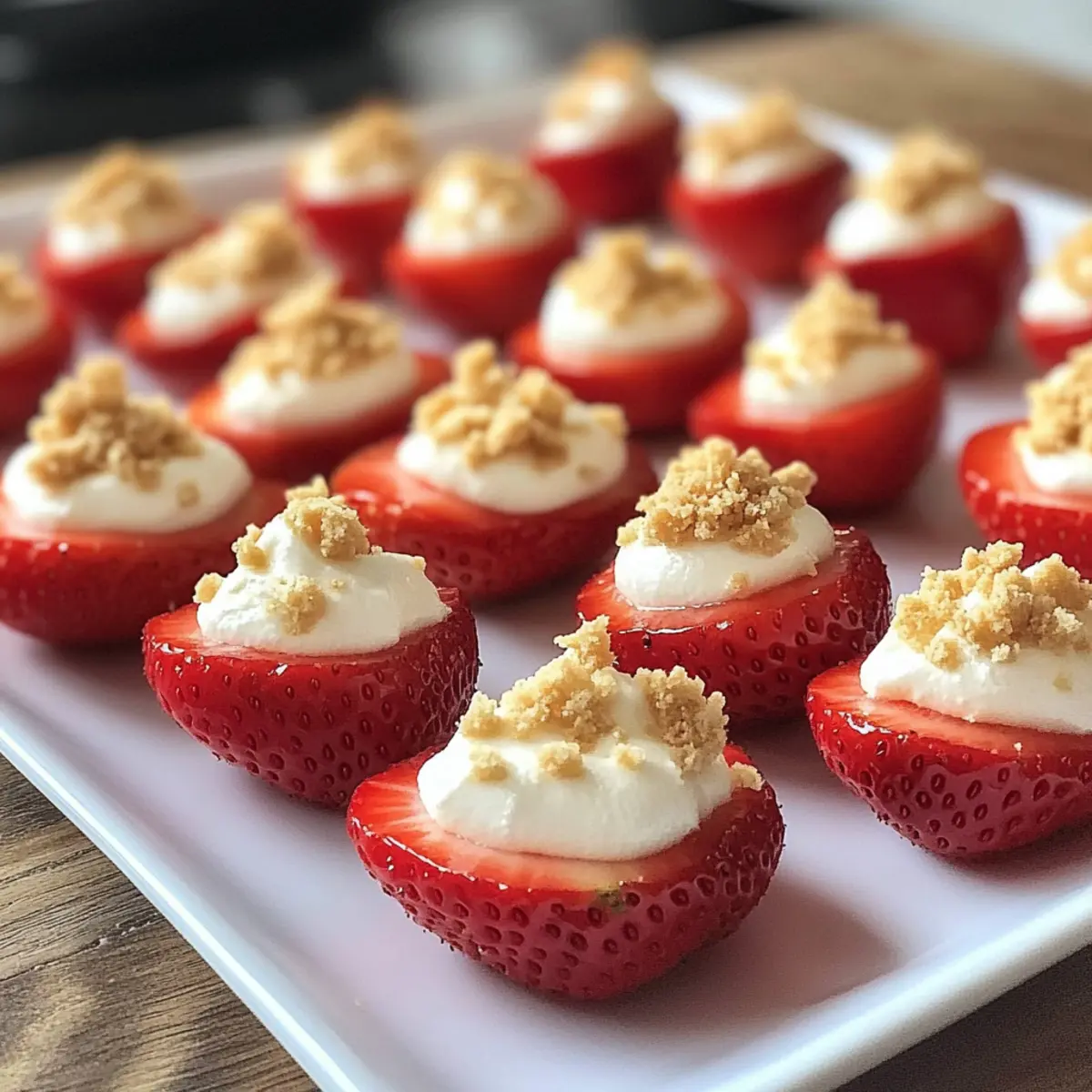 Deviled Strawberries: A Sweet Twist on Cheesecake Bites 2 ce39b5e9 5af4 4227 bc2d 2c28e1f039b2bl ygdc0u