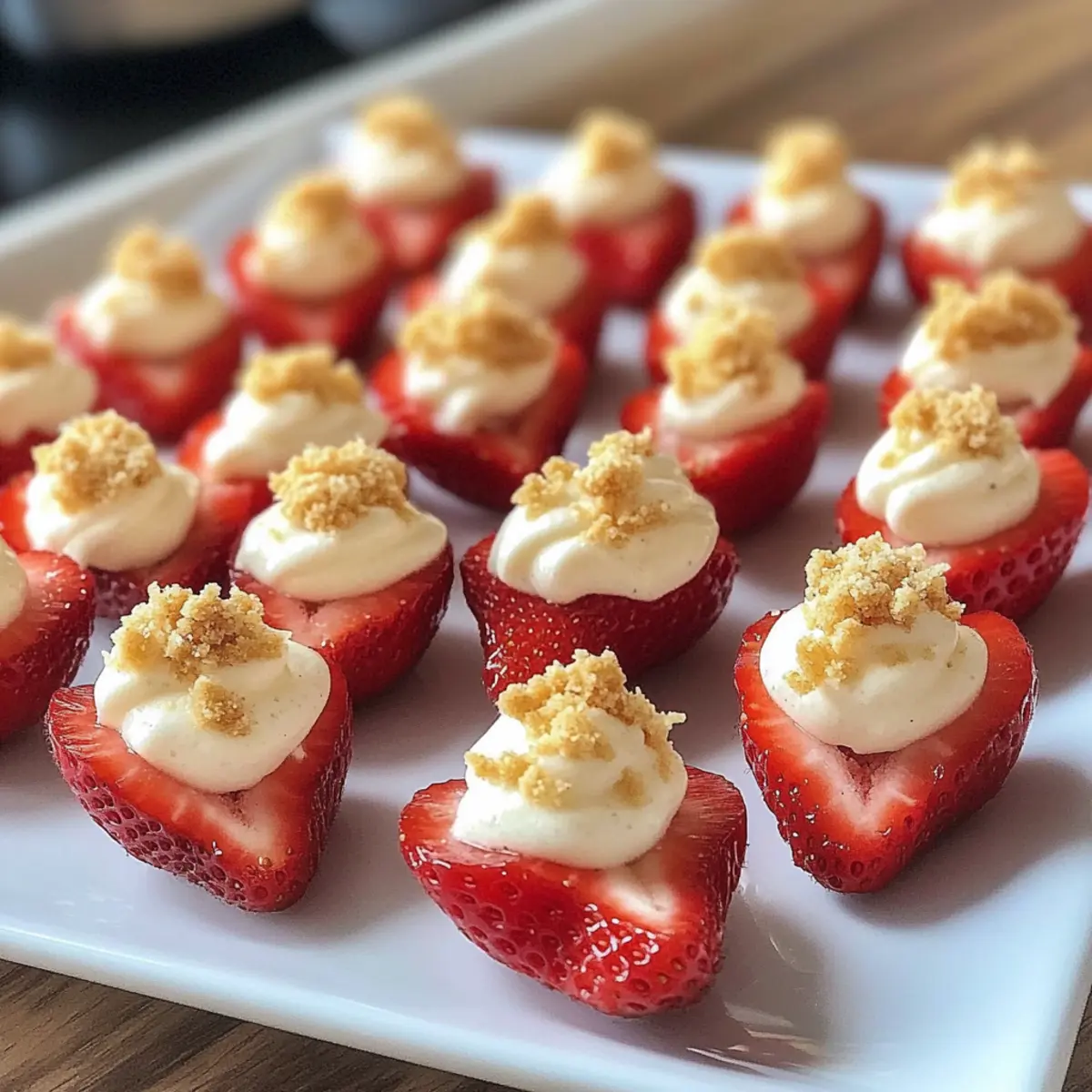 Deviled Strawberries: A Sweet Twist on Cheesecake Bites 3 ce39b5e9 5af4 4227 bc2d 2c28e1f039b2br io96ei