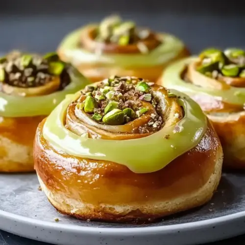 Pistachio Cinnamon Rolls