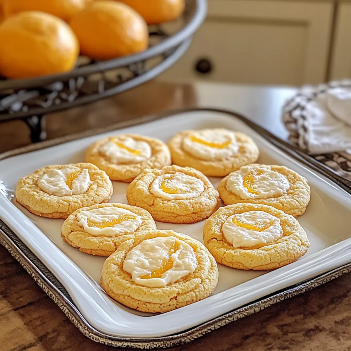 Orange Creamsicle Cookies