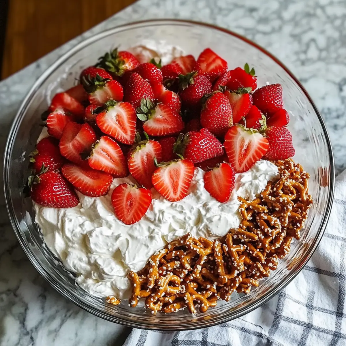 Strawberry Crackle Salad