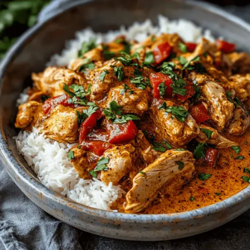 Crockpot Cajun Butter Chicken