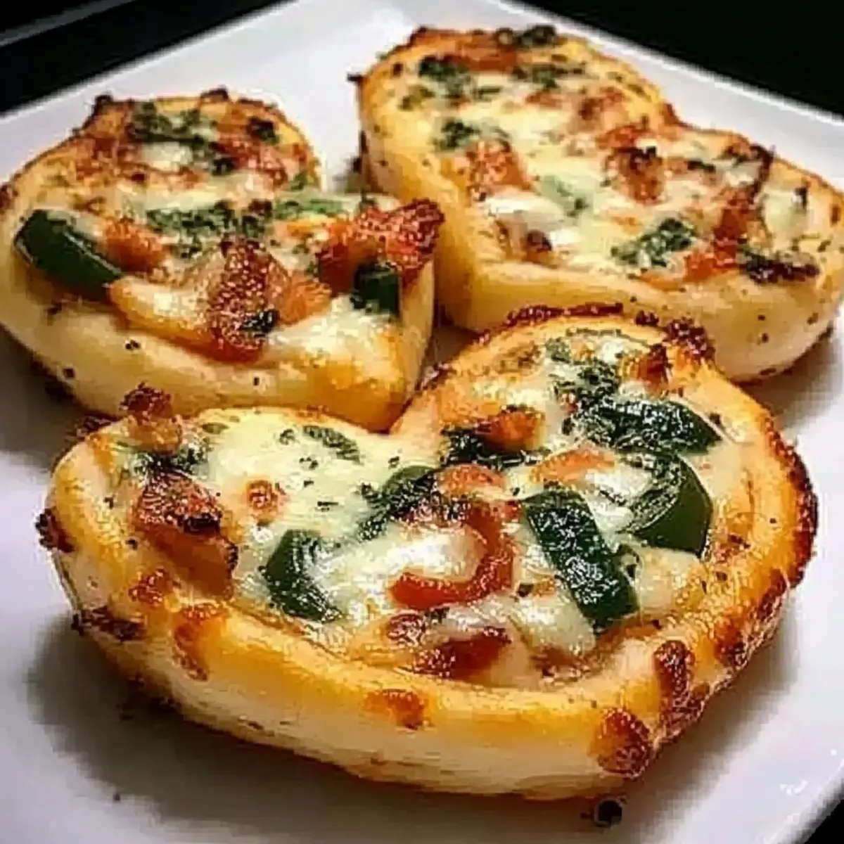 Delicious Chicken, Spinach, Bacon, and Cheese Pinwheels You’ll Love 4 Chicken, Spinach, Bacon, and Cheese Pinwheels