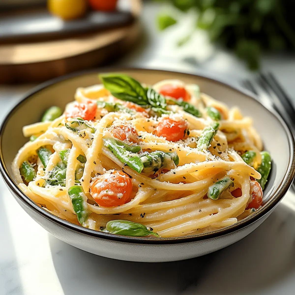 Creamy Spring Pasta for a Fresh and Quick Dinner Delight 3 42f1e558 c082 45ff ac69 6c643a4be98fbr aoj2ao