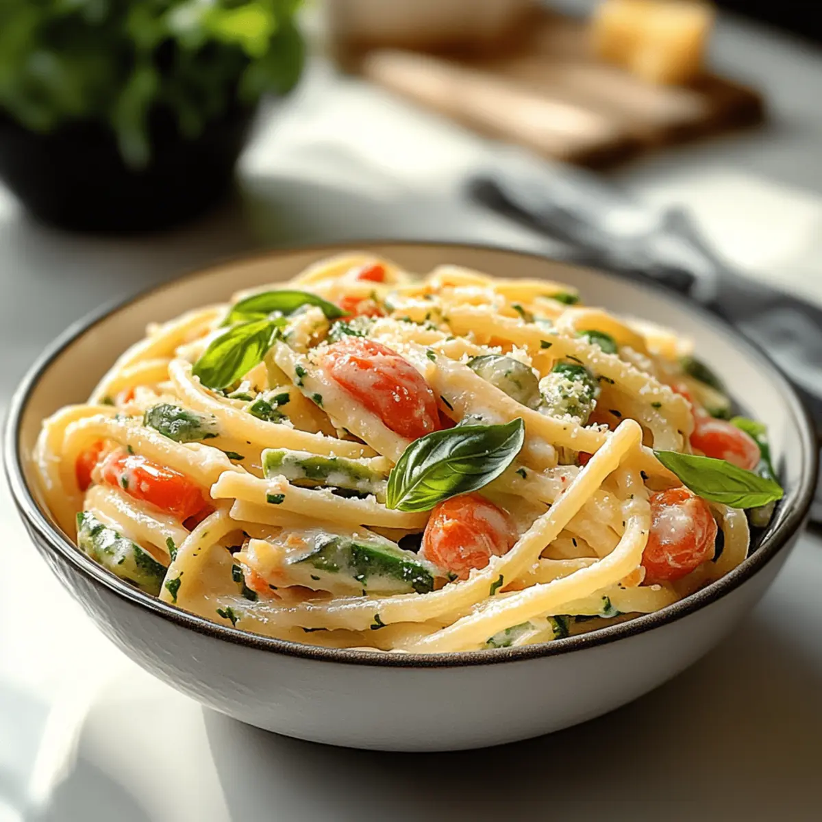 Creamy Spring Pasta for a Fresh and Quick Dinner Delight 4 Spring Pasta