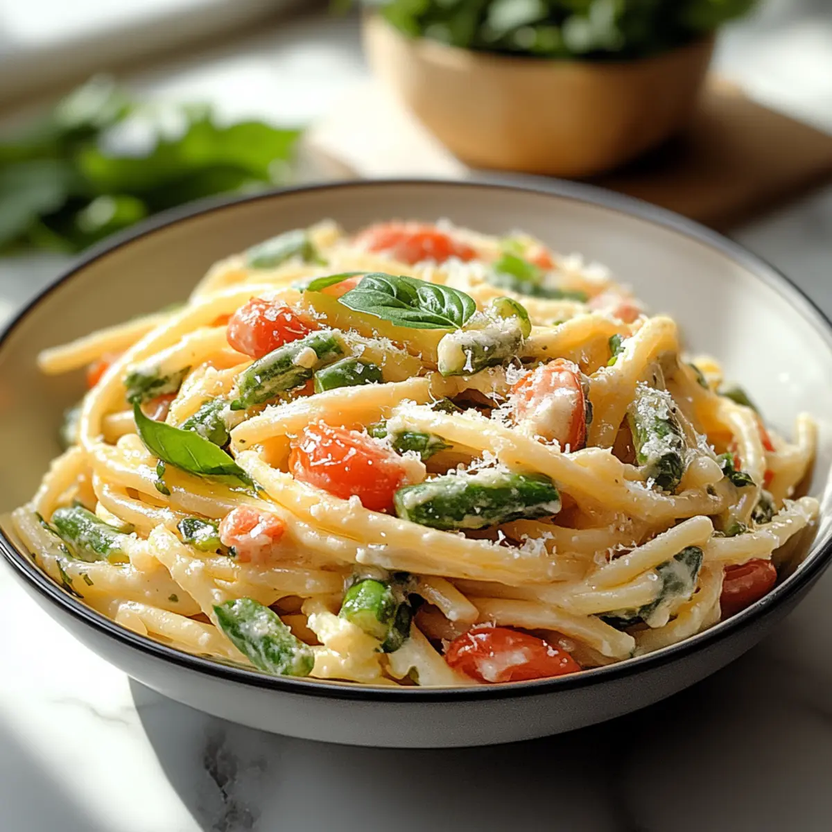 Creamy Spring Pasta for a Fresh and Quick Dinner Delight 1 42f1e558 c082 45ff ac69 6c643a4be98ftr rt1j41
