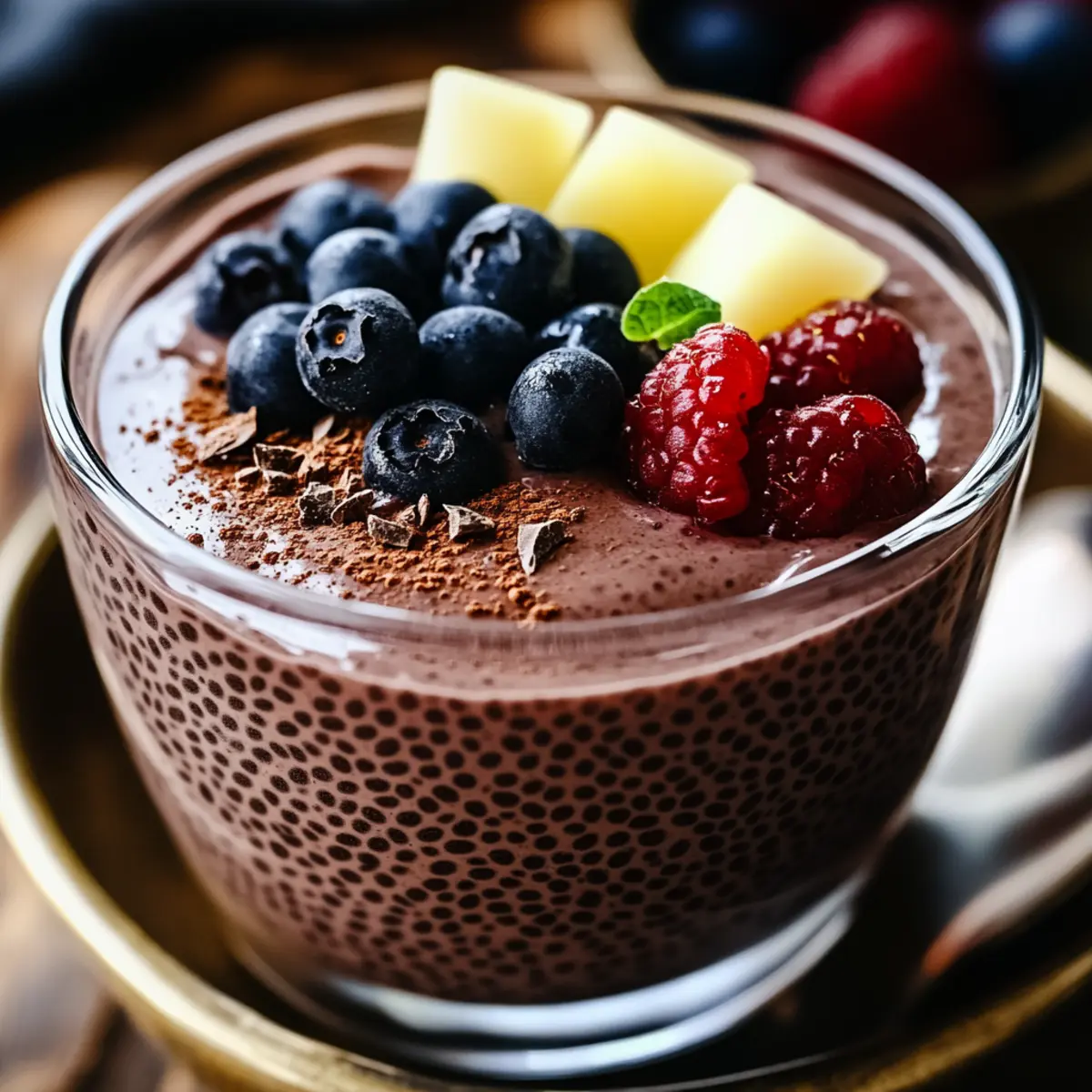 Creamy Chocolate Chia Pudding
