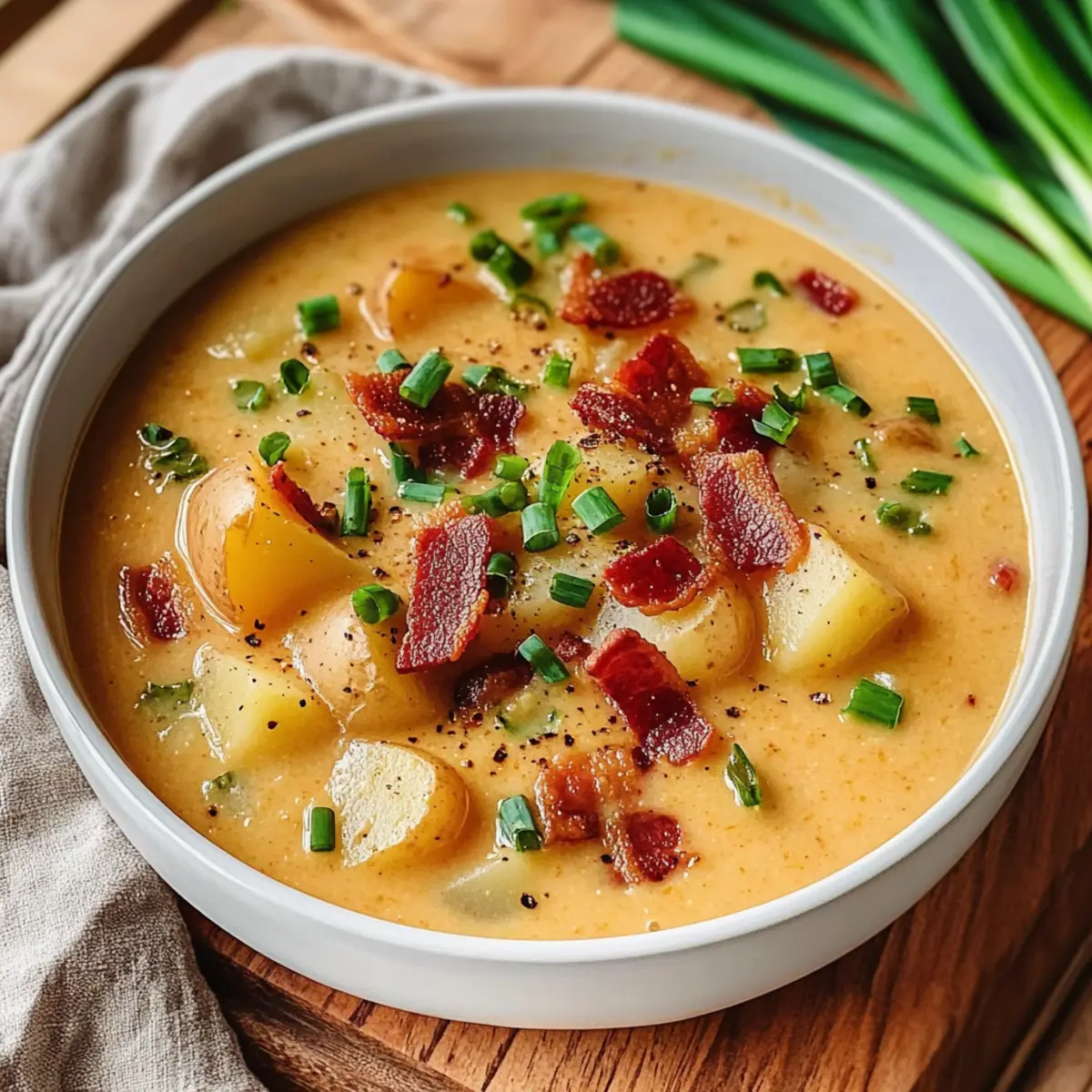 Creamy Cajun Potato Soup