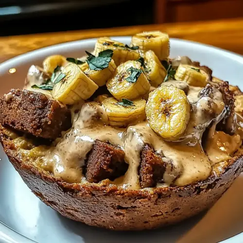 Heavenly Banana Bread Cobbler: Warm, Gooey Delight Awaits 2 Banana Bread Cobbler