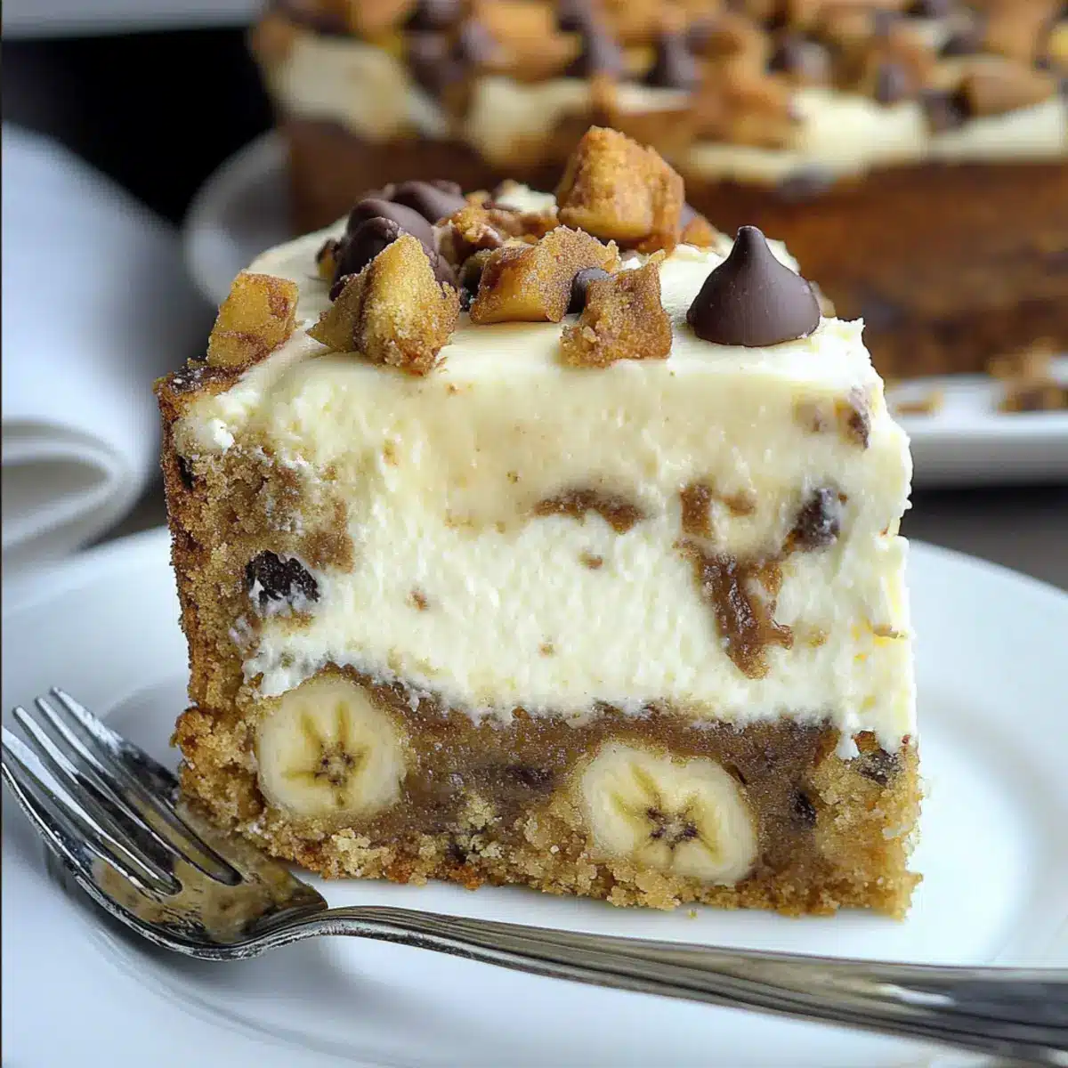Banana Bread Cheesecake