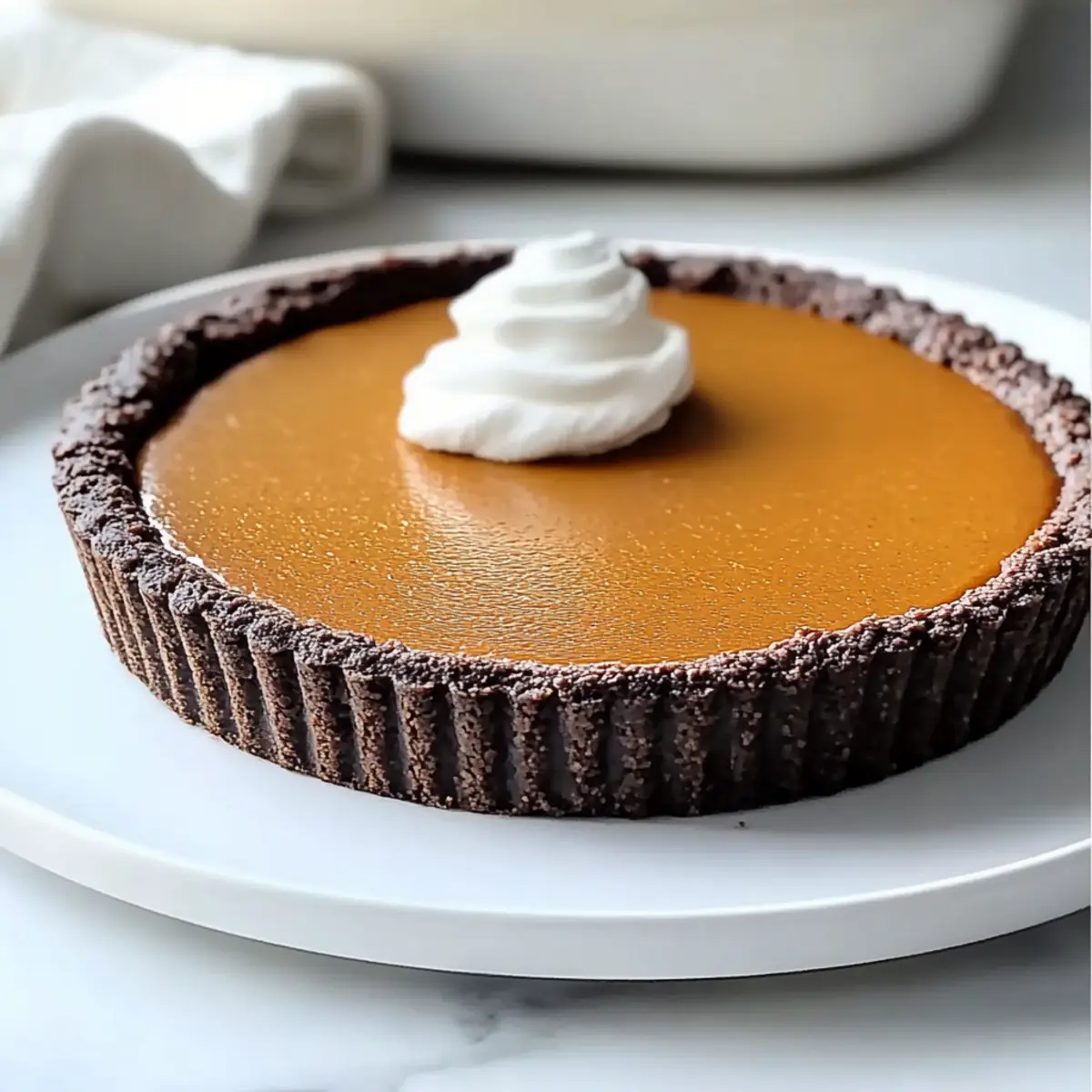 Decadent Dark Chocolate Pumpkin Tart for Cozy Fall Nights 3 98cecadb 5b80 4ee9 90f1 c52db6bce5d7br kpzr5l