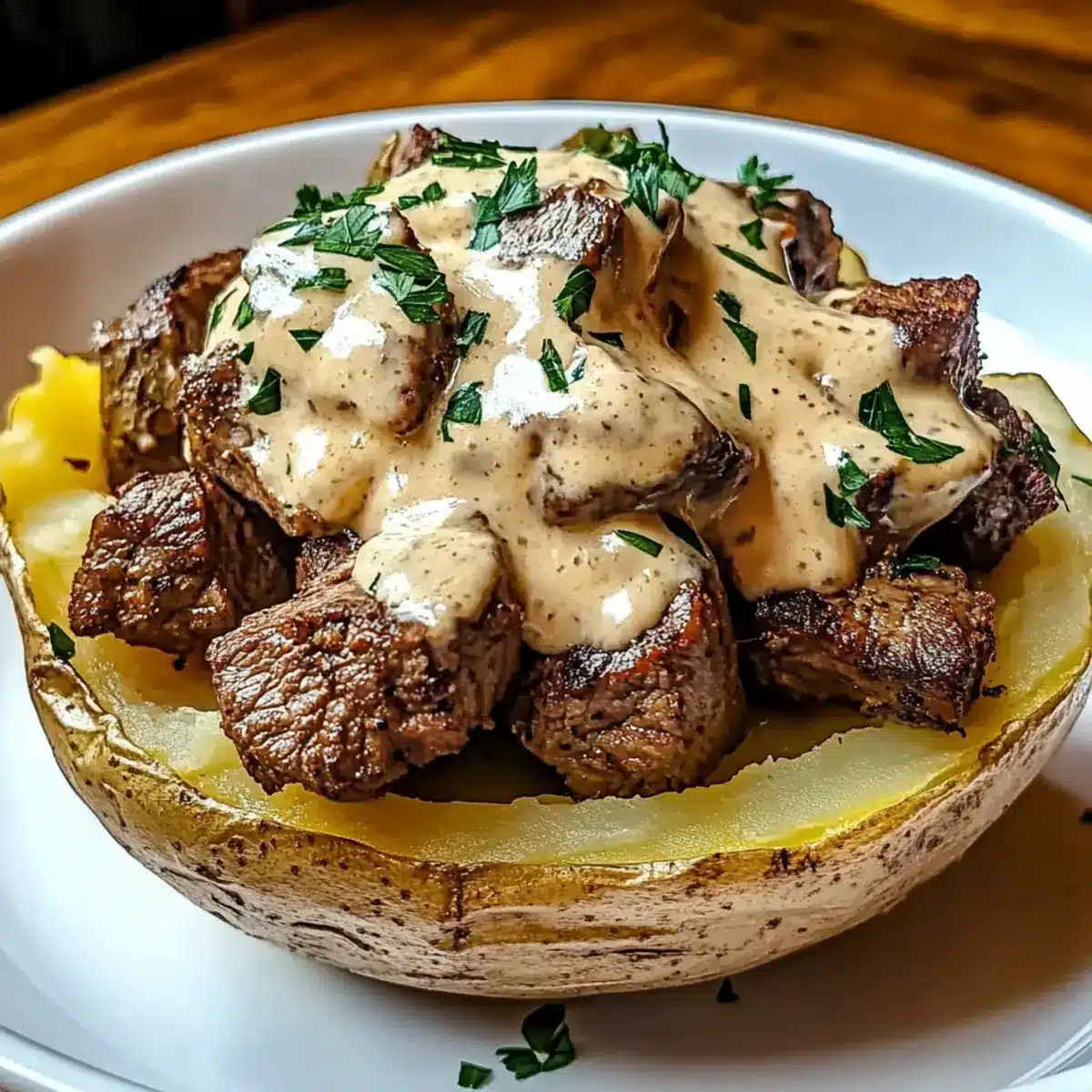 Loaded Steak Potato with Creamy Parmesan Sauce Bliss 1 9f87242a 38f4 4d34 abbf 439e4793cc59tr rfwo3w