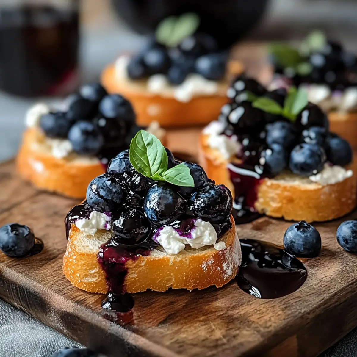 Blueberry Balsamic Goat Cheese Crostinis for Effortless Elegance 2 ba65863a 5261 4905 a654