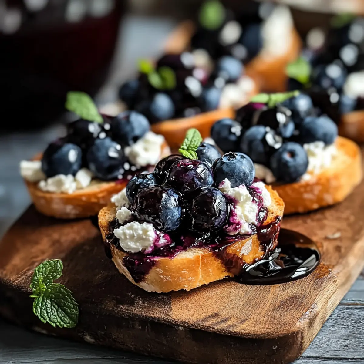 Blueberry Balsamic Goat Cheese Crostinis for Effortless Elegance 3 ba65863a 5261 4905 a654