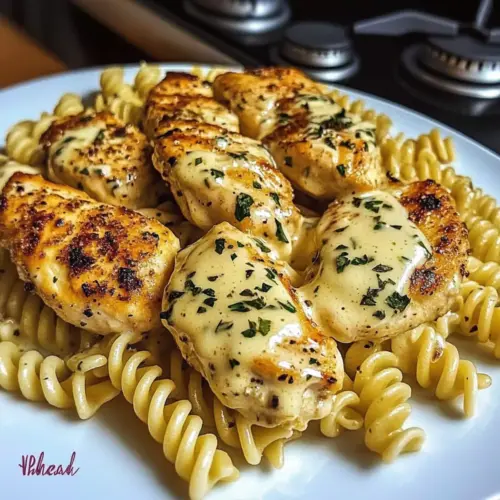 Garlic Parmesan Chicken with Cheesy Twisted Pasta Bliss 1 Garlic Parmesan Chicken with Cheesy Twisted Pasta