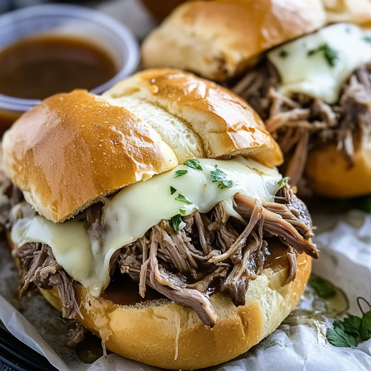 Crafting Crockpot French Dip Sandwiches
