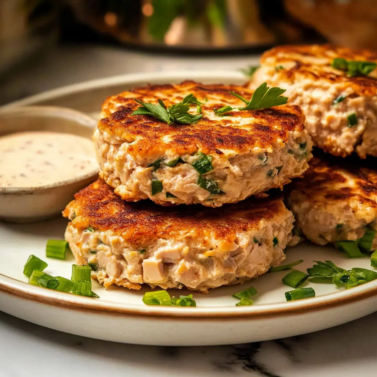 Cottage Cheese Tuna Cakes