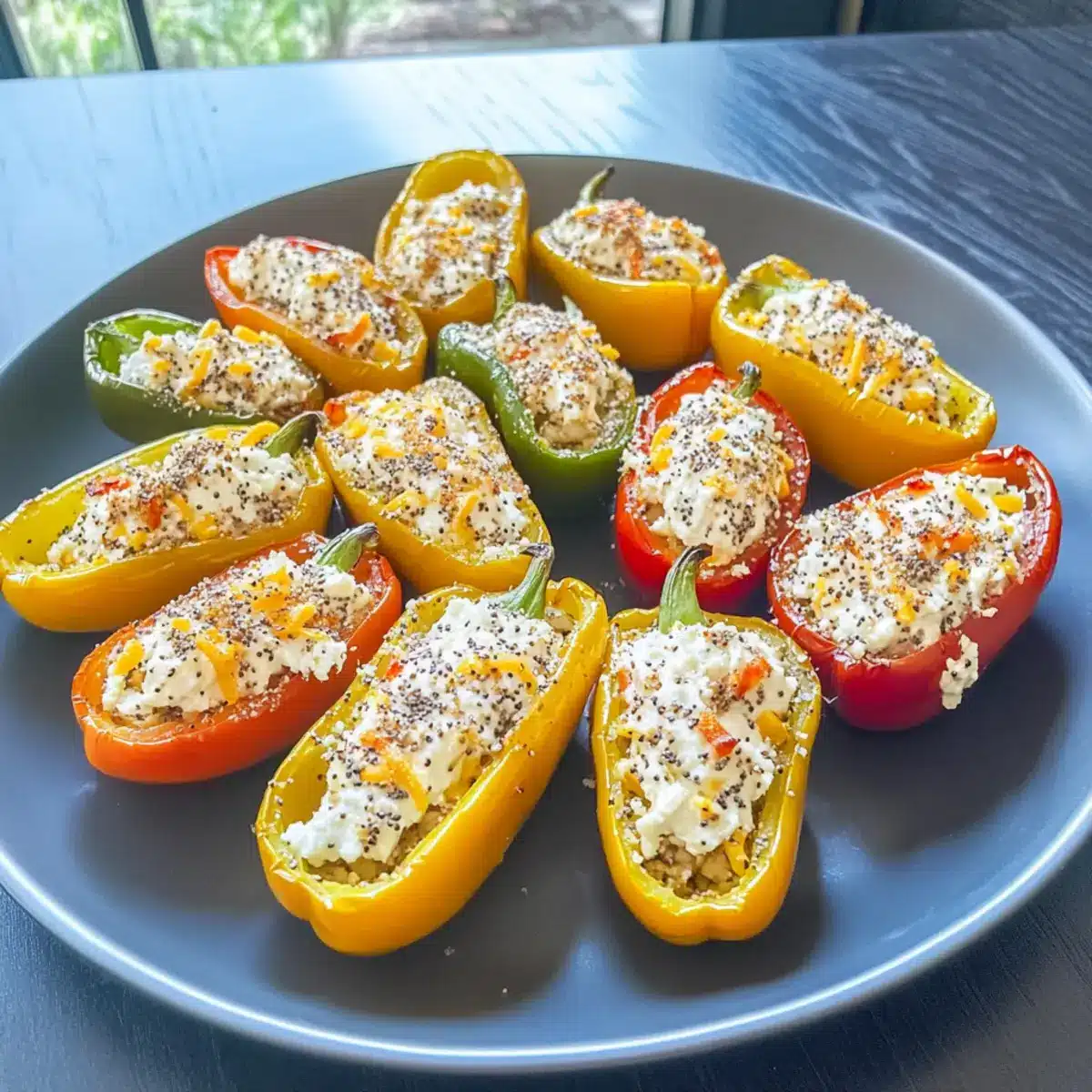 Cheese and Everything Bagel-Stuffed Mini Peppers for Snack Bliss 3 d9d6fe78 f729 4fbf 9b10 502fcacb3032br cbo491