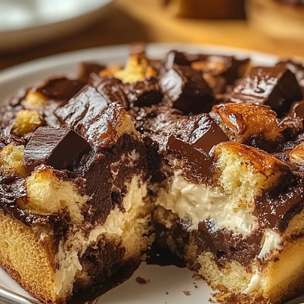 Chocolate Cream Cheese Bread