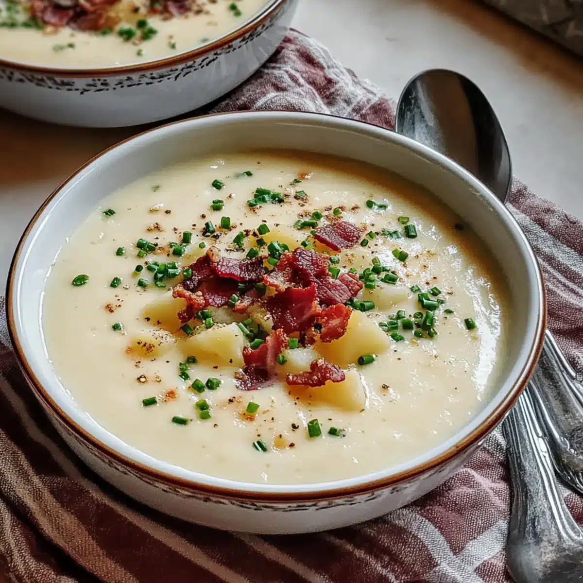 Smoked Gouda Potato Soup