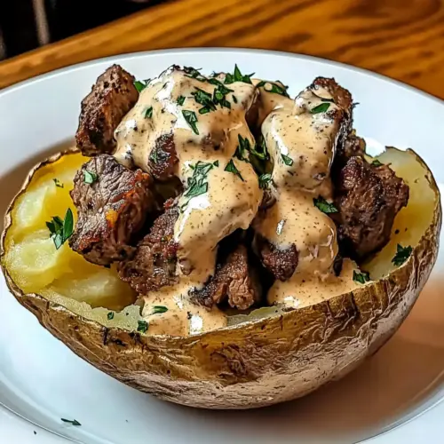 Loaded Steak Potato