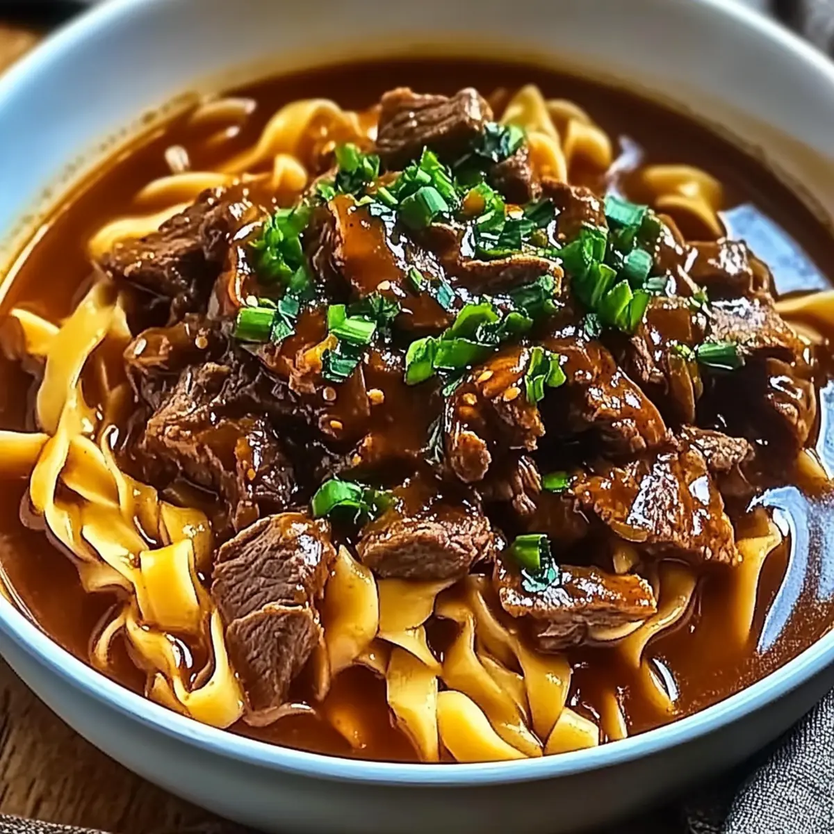 Korean Beef Noodles