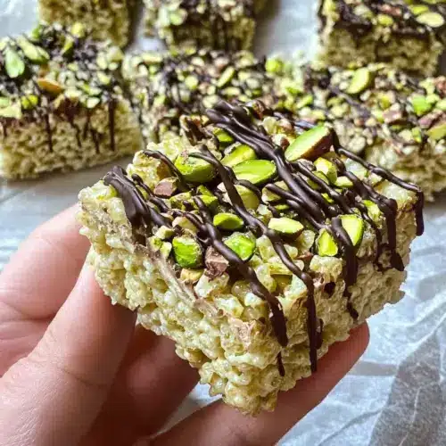 Pistachio and White Chocolate Rice