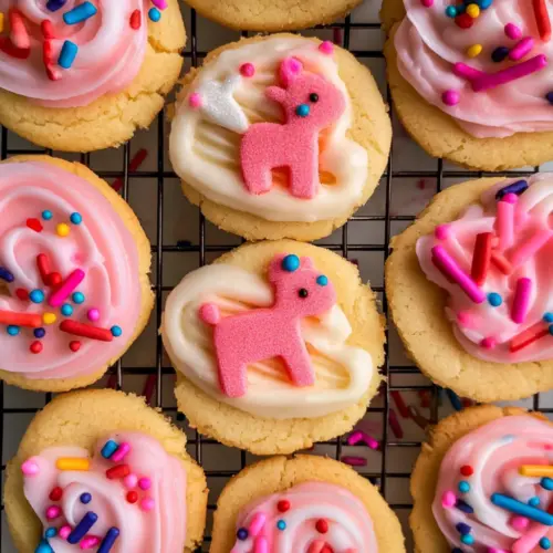 Circus Animal Sugar Cookies